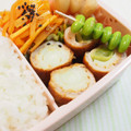 バカリャウ's cooksnap of when they made お弁当に✿ちくわとネギの豚肉まきまき～.
