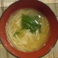 ☆baobab☆'s cooksnap of when they made しめじと小松菜のみそ汁.