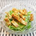 バカリャウ's cooksnap of when they made 水菜とちりめん山椒のサラダ.