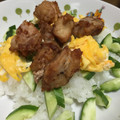 mother☆'s cooksnap of when they made 若鶏から揚げときのこの彩りちらし寿司.