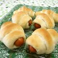 赤い電話's cooksnap of when they made 簡単♪バターロールなウィンナーパン☆HB.