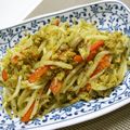 ハナレ's cooksnap of when they made 【幼児食】もやしのカレー炒め.