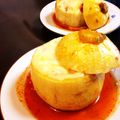 ♪すけまま♪'s cooksnap of when they made 丸ズッキーニのチーズ＆肉詰めトマトスープ.