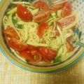 玉葱♪'s cooksnap of when they made きゅうりとたらこのパスタ★.