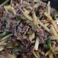 にこにこmama's cooksnap of when they made ゴーヤのチンジャオロース風.