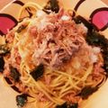 ▼△▼△▼△▼△▼△'s cooksnap of when they made 和風ツナおろしスパゲッティー.