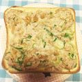 ♡tmk☆'s cooksnap of when they made シーチきのこトースト.