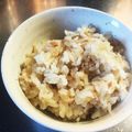 sansanさん's cooksnap of when they made シーチキンとなめ茸で！簡単炊き込みごはん.