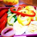 きりんの睫毛's cooksnap of when they made 簡単ざる蕎麦弁当♪.