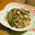 komutatata's cooksnap of when they made 素麺救済！☆かた焼そば風☆.
