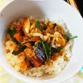 のぶよっしー's cooksnap of when they made にら玉うな丼.