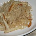 robicat's cooksnap of when they made 糸こんとちくわのキムチキンピラ.