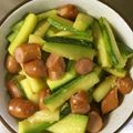 ゆきみ子's cooksnap of when they made ■ズッキーニとウインナーのコンソメ炒め■.
