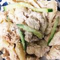 かぴばらん☆'s cooksnap of when they made 鮭缶とシェルマカロニのサラダ.