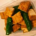 あこえこ's cooksnap of when they made 絹あげと万願寺唐辛子のニンニク醤油.