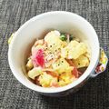 もんすてらー's cooksnap of when they made ポテサラin酢たまねぎ.