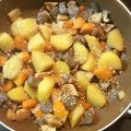 77IRO's cooksnap of when they made レンジ時短で簡単！根菜とこんにゃくの煮物.