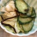 zipnzippy's cooksnap of when they made 塩昆布で☆きゅうりとキャベツの浅漬.