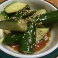 はるな0330's cooksnap of when they made ガブガブたべられる☆きゅうりの甘酢ごま油.