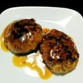 響（ひびき）'s cooksnap of when they made ハンバーグ☆ガーリックソース.