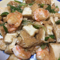 サン・サン's cooksnap of when they made 海老と厚揚げ、小松菜の中華風炒め煮.