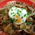 mimi☆ko's cooksnap of when they made カンタン！おいしい！ガッツリ豚丼！.