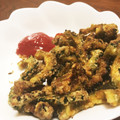 ゆーcha's cooksnap of when they made 苦いの大好き★厚切りゴーヤのカレー揚げ.
