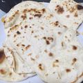 ShinL's cooksnap of when they made 量りがなくてもフライパンでナン♡.