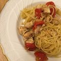 あずきFLOTE's cooksnap of when they made カジキとプチトマトのパスタ.