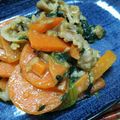 らりるれろろんぱ's cooksnap of when they made 豚肉の野菜炒め♪梅干し梅肉ソースで味付け.
