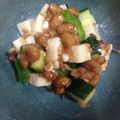 クックZ8J4H4☆'s cooksnap of when they made オクラ長いも納豆丼.