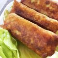 すけってぃー's cooksnap of when they made 子供大好きエビとキャベツのチーズ春巻き.