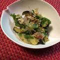 クックE3B3B7☆'s cooksnap of when they made 大葉、茄子、きゅうりのさっぱり塩もみ.