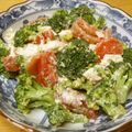 ぽりぽり拓庵's cooksnap of when they made ブロッコリーとトマトのゴマたっぷりサラダ.