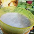 ユーロン's cooksnap of when they made 黒豆ミルク寒天.