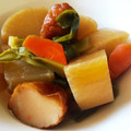 トドこ's cooksnap of when they made 簡単！めんつゆでさつま揚げと大根の煮物.