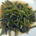 ちび姫ちゃん's cooksnap of when they made 屋台の味！！空芯菜の炒め物.