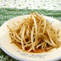 赤い電話's cooksnap of when they made 簡単・安い！やみつき〜★もやしナムル.