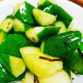 くまちーこ's cooksnap of when they made 夏にぴったり！◎きゅうりと塩昆布の漬け物.