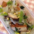 9ma9ma's cooksnap of when they made つるむらさきと きのこ さつま揚げ炒め！.