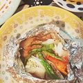 まかろん＆もり's cooksnap of when they made 鮭のバタポンホイル蒸し焼き！.