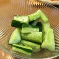 poeny133's cooksnap of when they made ごま油で♪きゅうりの漬物☆.
