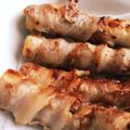 ぱくぱく1127's cooksnap of when they made 梅シソチーズちくわの肉巻き〜 お弁当に.