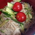 クックZ8J4H4☆'s cooksnap of when they made バンバンジー風サラダうどん.