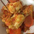 QumQum's cooksnap of when they made 韓国料理☆タットリタン(鶏の辛鍋).