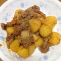 ちぃほ's cooksnap of when they made キムチ肉じゃが.