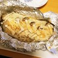 ちびぴょんまま's cooksnap of when they made 鮭のホイル焼き 味噌風味.