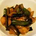 IYOちゃん2's cooksnap of when they made 鶏肉と茄子の炒めもの.