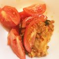rurikorin's cooksnap of when they made ダイエット最適☆キムチ納豆トマト白滝麺.