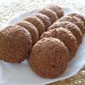 caramel-cookie's cooksnap of when they made ノンオイル♪おからチョコクッキー.